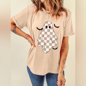 Ghost Bat Halloween Holiday Graphic Tee